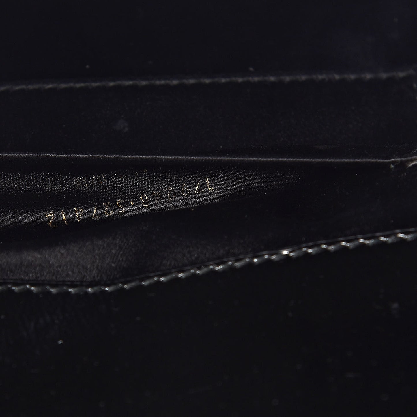 Textured Patent Monogram Small Belle De Jour Clutch Black