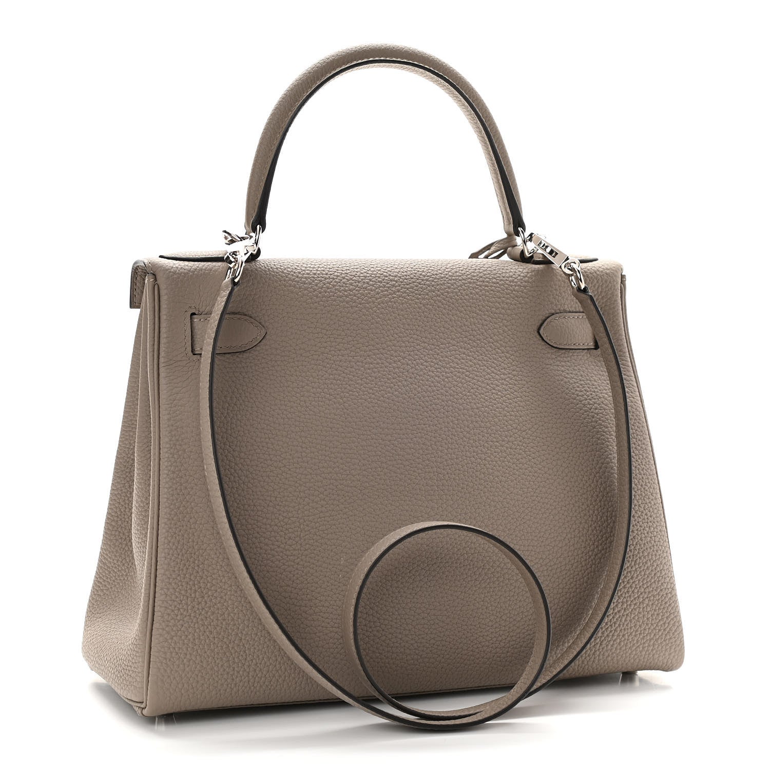 Hermes Togo Kelly Retourne 28 Gris Asphalte 3 of 37