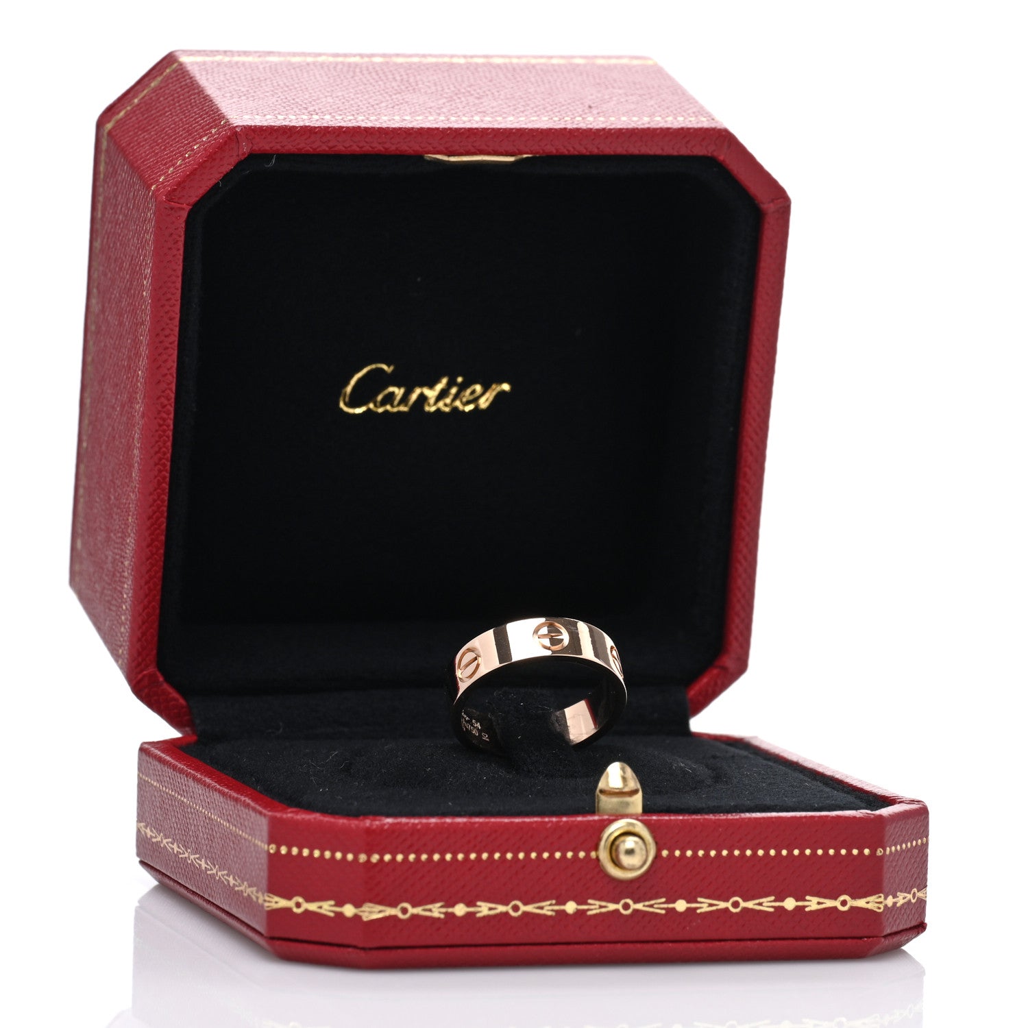 Cartier 18K Pink Gold 5.5mm LOVE Ring 54 7 5 of 5