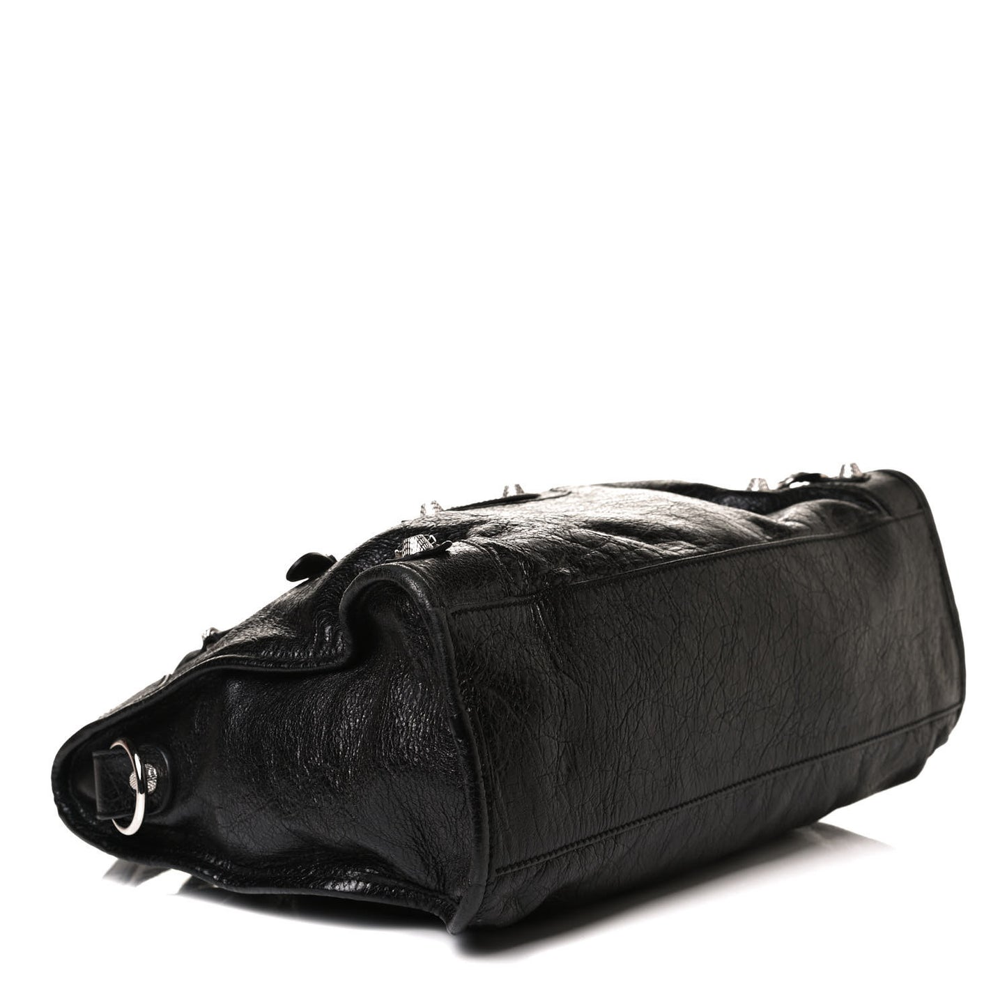 Agneau Giant 12 Silver Hardware City Black