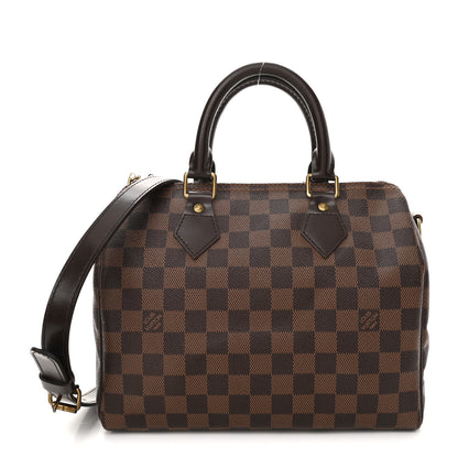 Louis Vuitton Damier Ebene Speedy Bandouliere 25 1 of 11