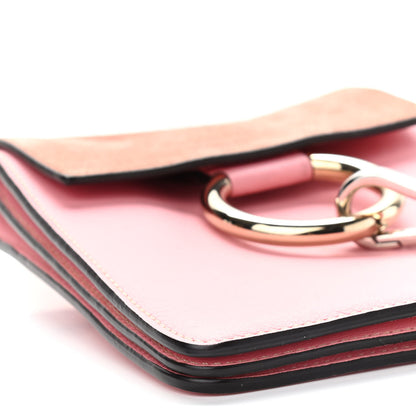 Chloe Suede Calfskin Mini Faye Bracelet Bag Washed Pink 9 of 13
