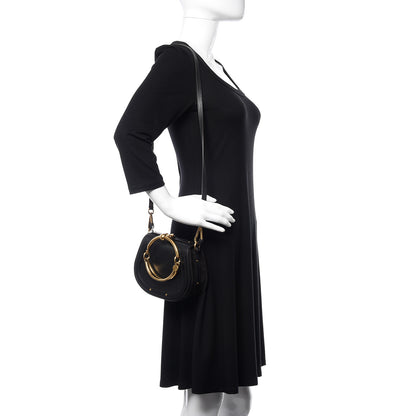 Chloe Calfskin Small Nile Bracelet Bag Black 2 of 8
