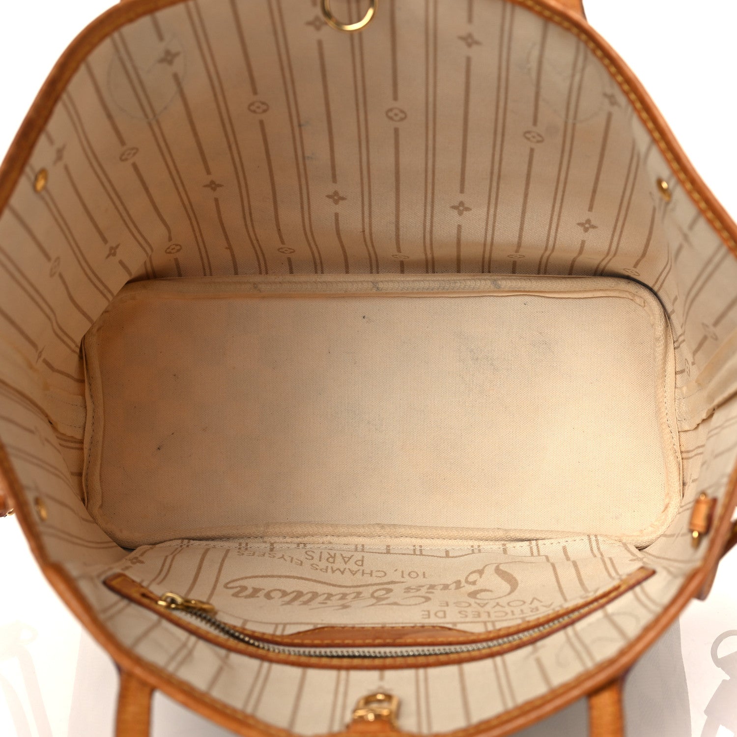 Louis Vuitton Damier Azur Neverfull PM 5 of 11