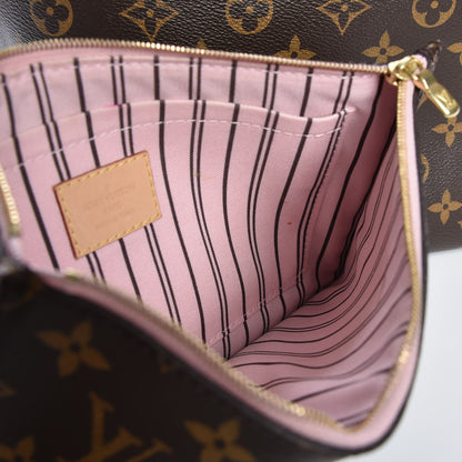 Louis Vuitton Monogram Neo Neverfull MM Rose Ballerine 8 of 10