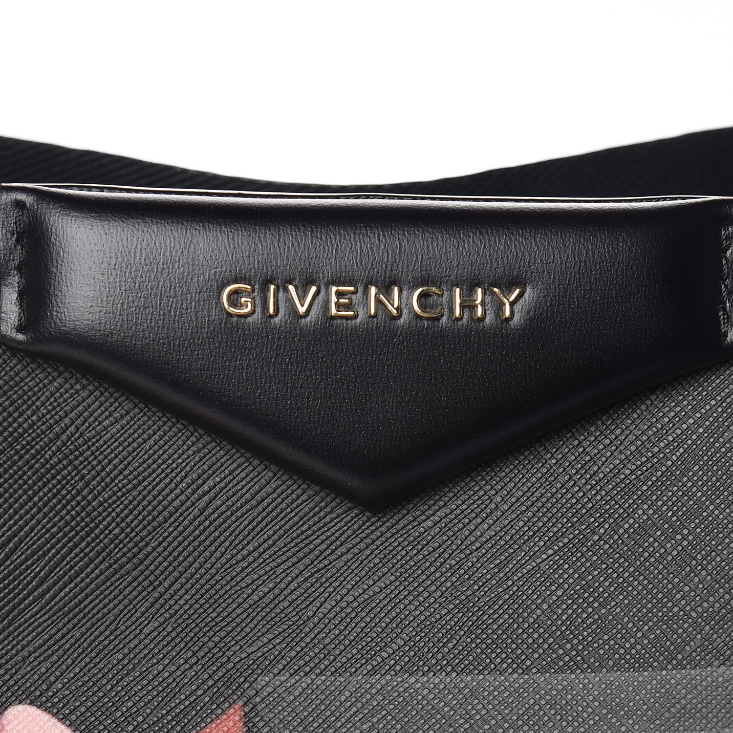 Givenchy Textured Coated Canvas Bambi Print Large Antigona Tote Black 8 of 12