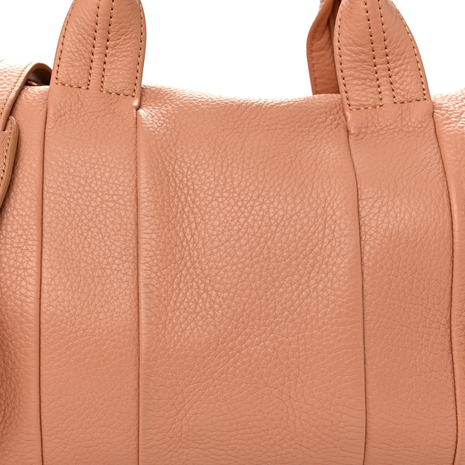 Alexander Wang Pebbled Lambskin Rocco Tan Pale Gold Hardware 7 of 9