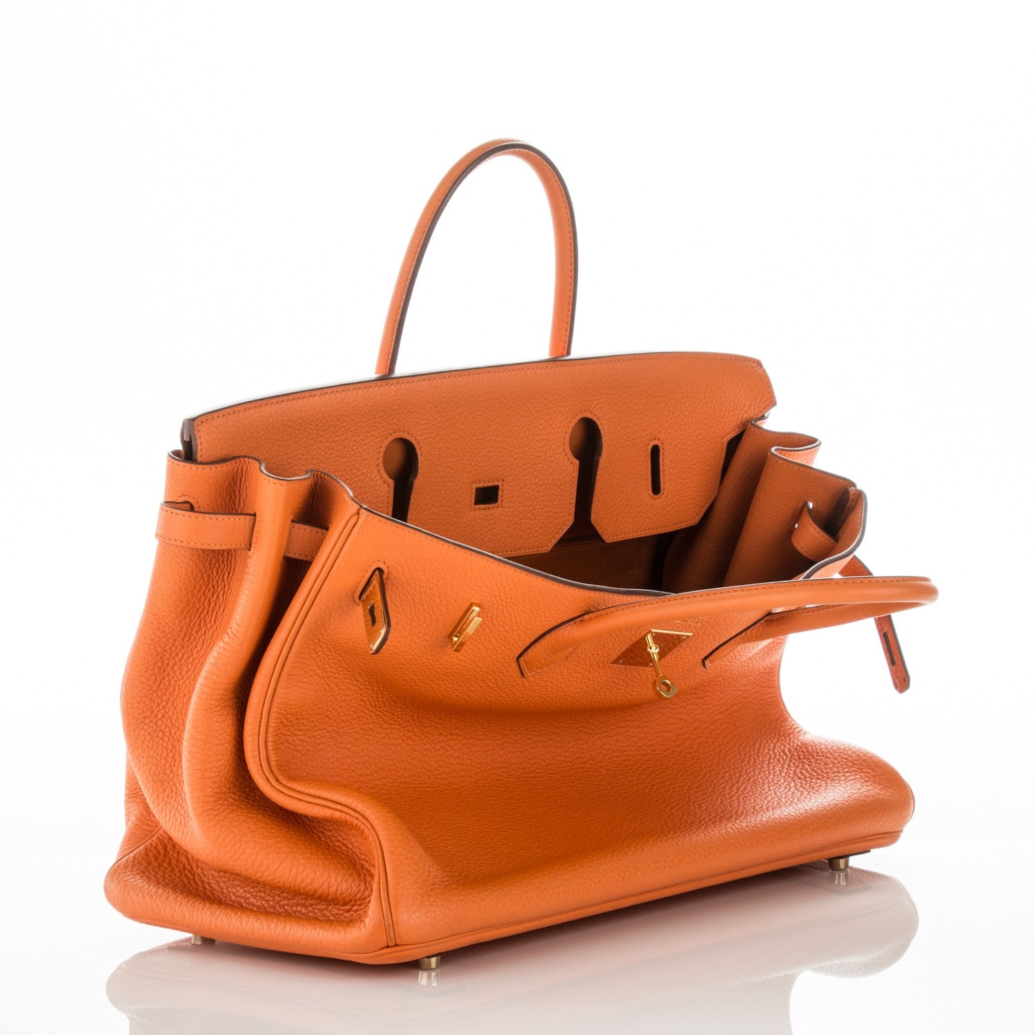 Hermes Togo Birkin 40 Orange 23 of 23