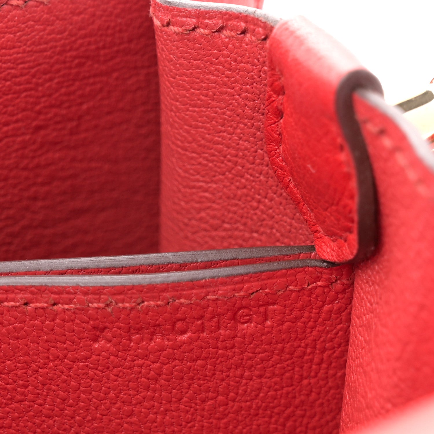 Hermes Evercolor Mini Sac Roulis Rouge Casaque 7 of 11