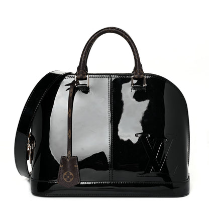 Louis Vuitton Patent Monogram Alma PM Black 1 of 8