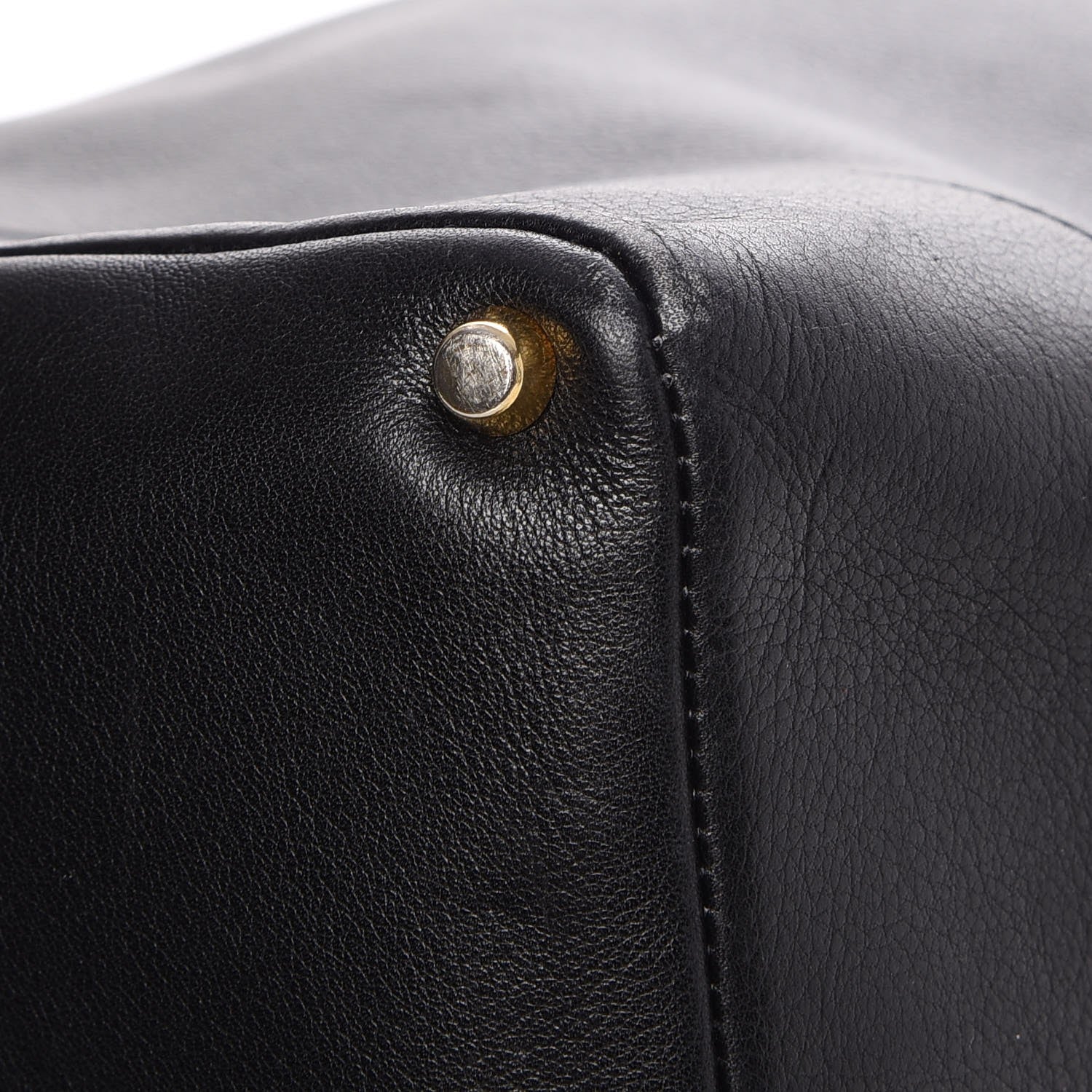 Versace Calfskin Drawstring Bag Black 13 of 13