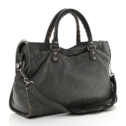 Balenciaga Agneau Giant 12 Silver Hardware City Gris Tarmac 3 of 8