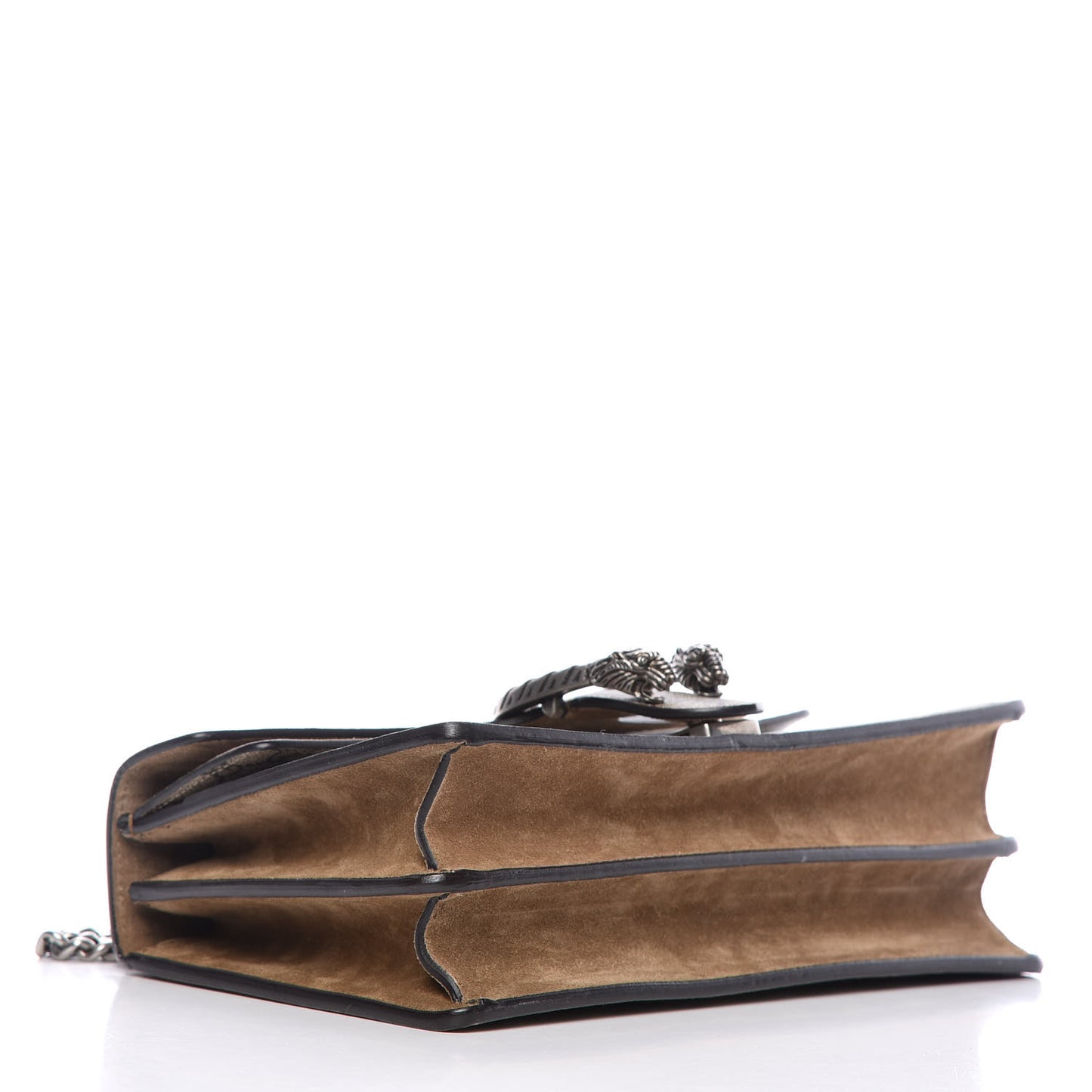 GG Supreme Monogram Small Dionysus Shoulder Bag Taupe