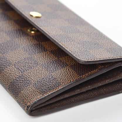 Louis Vuitton Damier Ebene Sarah Wallet 11 of 12