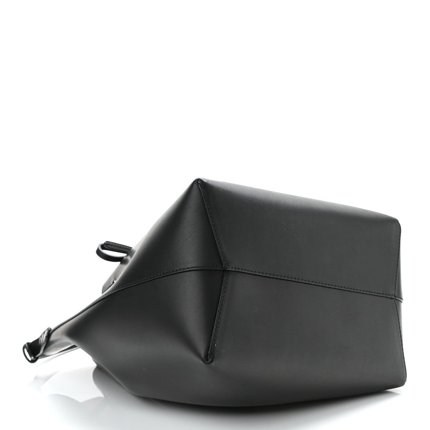 Mansur Gavriel Calfskin Mini Bucket Bag Black Flamma 3 of 8