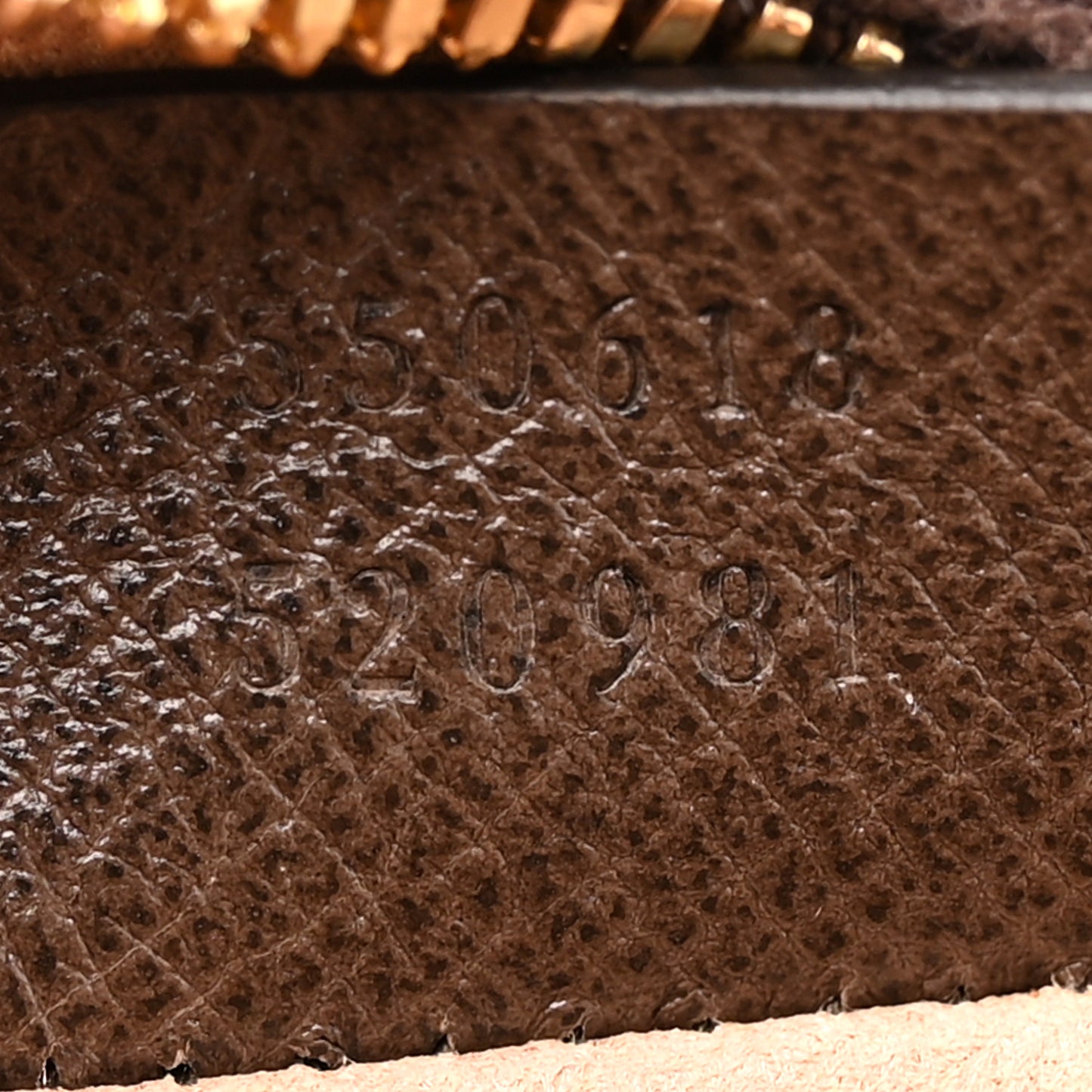 GG Supreme Monogram Web Mini Ophidia Round Shoulder Bag Brown