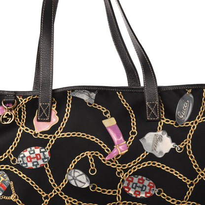 Gucci Nylon Print Tote Black 13 of 13