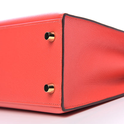 Hermes Epsom Kelly Sellier 25 Rose Jaipur 34 of 35