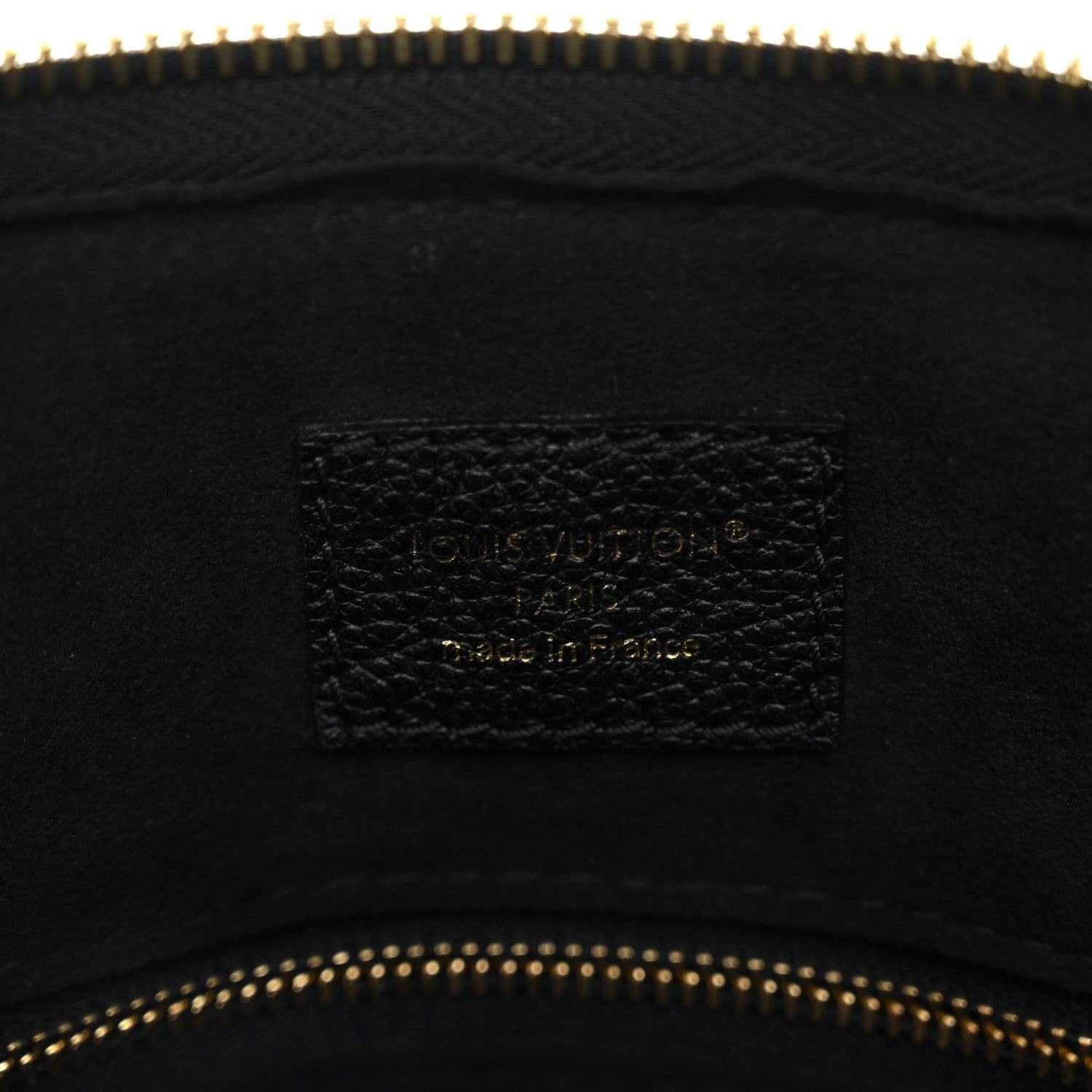 Louis Vuitton Empreinte Monogram Giant Speedy Bandouliere 25 Black 6 of 9