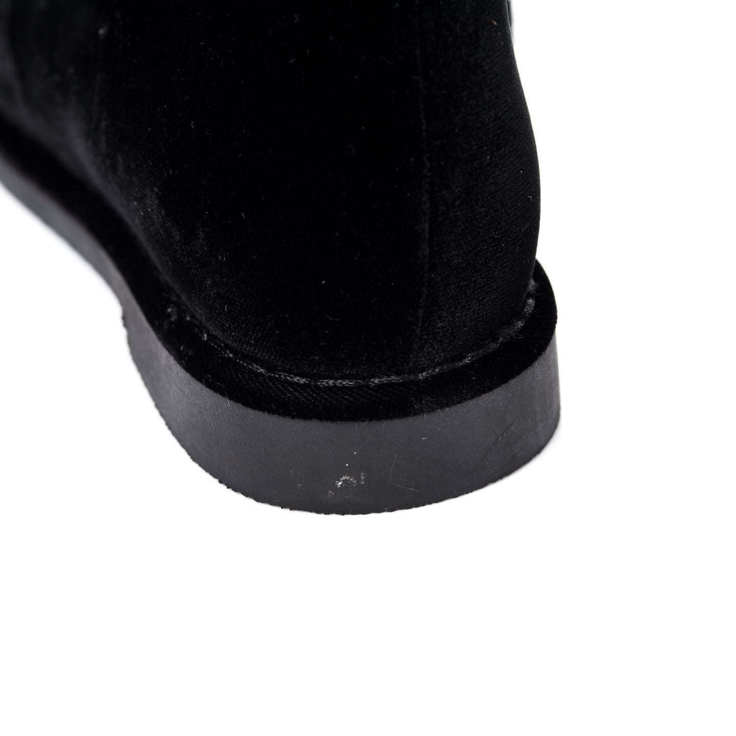 Velvet CC Lace Up Boots 36.5 Black