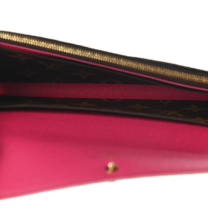Louis Vuitton Monogram Bloom Flower Emilie Wallet 5 of 8