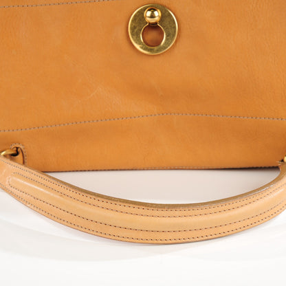 Saint Laurent Calfskin Suede Large Muse Two Camel 4 of 9