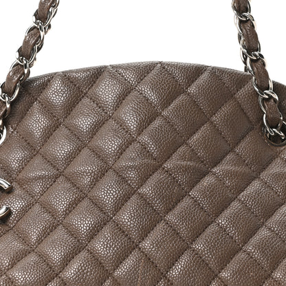 Chanel Caviar Quilted Medium Just Mademoiselle Beige 8 of 10