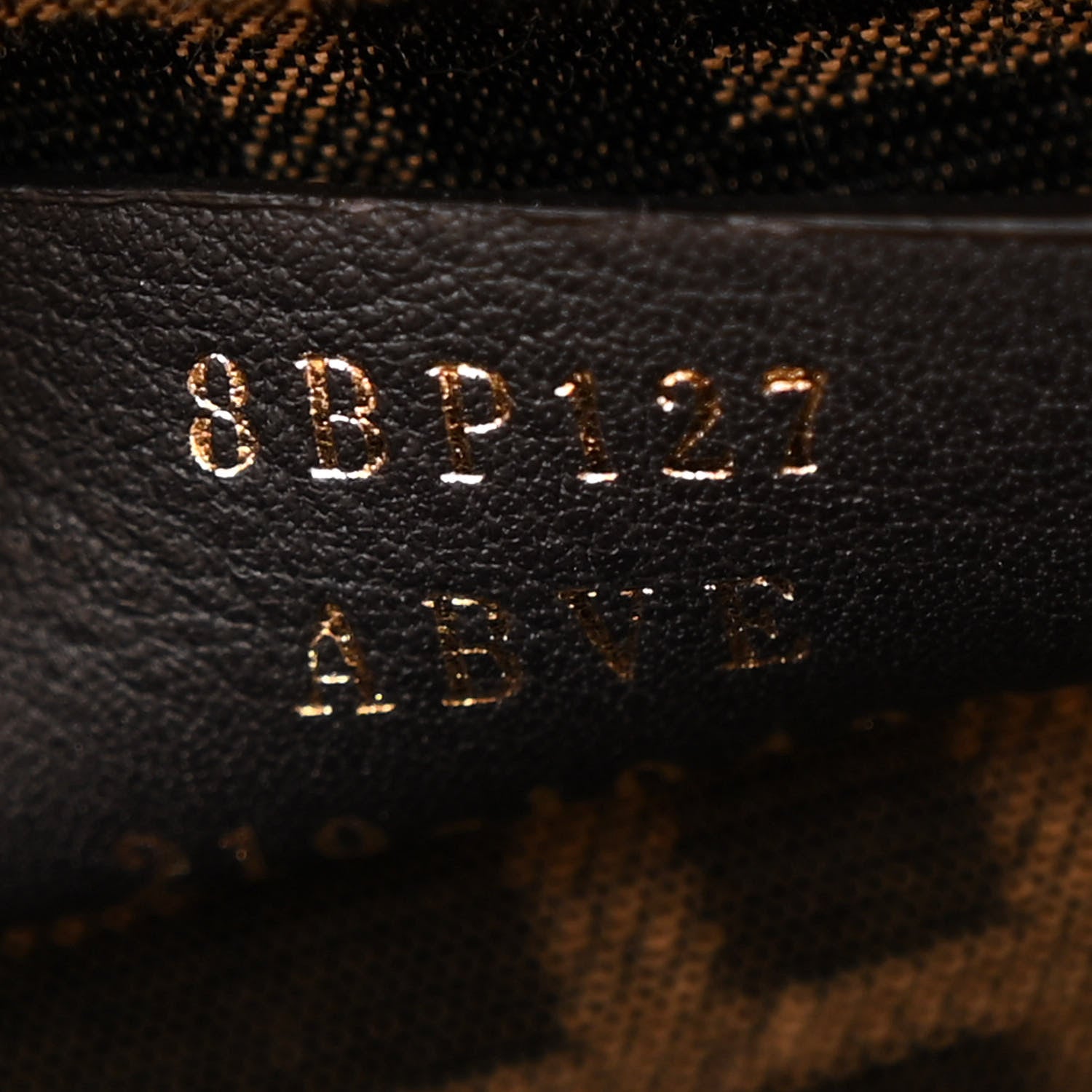 Fendi Shiny Nappa Medium Fendi First Caramello 7 of 10