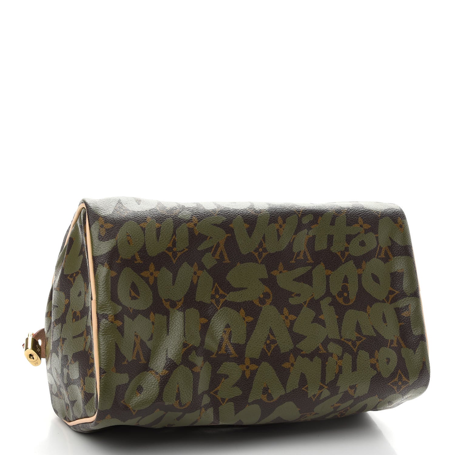 Louis Vuitton Monogram Graffiti Speedy 30 Kaki 4 of 9