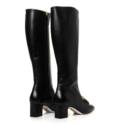 Gucci Malaga Kid GG Victoire 55mm Boots 37 Black 4 of 5