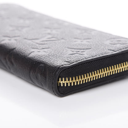Louis Vuitton Empreinte Clemence Wallet Black 9 of 10