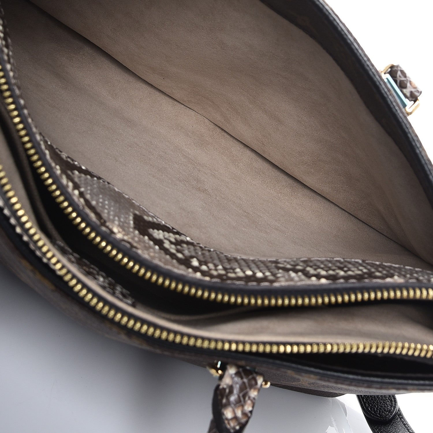 Louis Vuitton Python Monogram Pallas Black 7 of 12