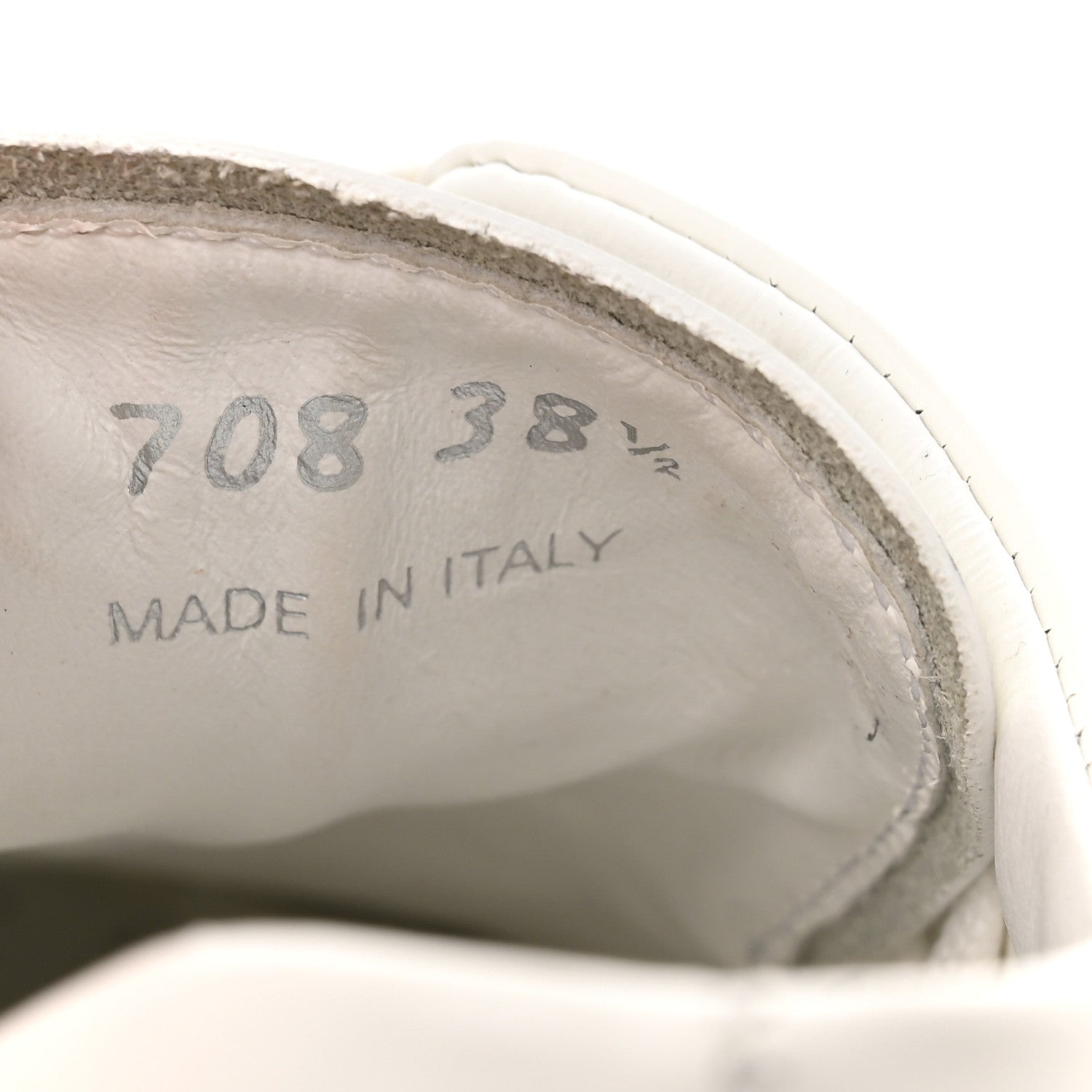 Prada Spazzolato Rois Monolith 55mm Derby Loafers 38.5 White 9 of 10