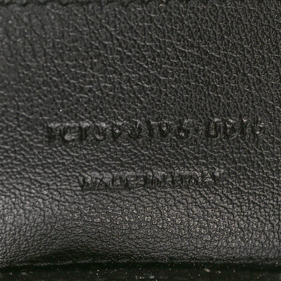 Calfskin Large Shopping Tote Black