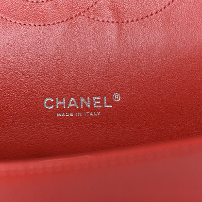 Chanel Caviar Quilted Maxi Double Flap Red 8 of 10