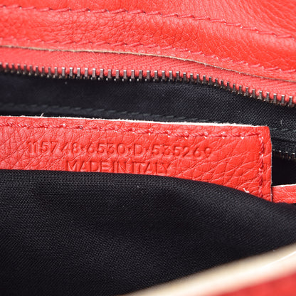 Balenciaga Supple Grained Calfskin Classic Silver Hardware Highlight City Rouge Fraise 8 of 16