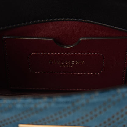 Givenchy Velvet Logo Mini Eden Oil Blue 6 of 10