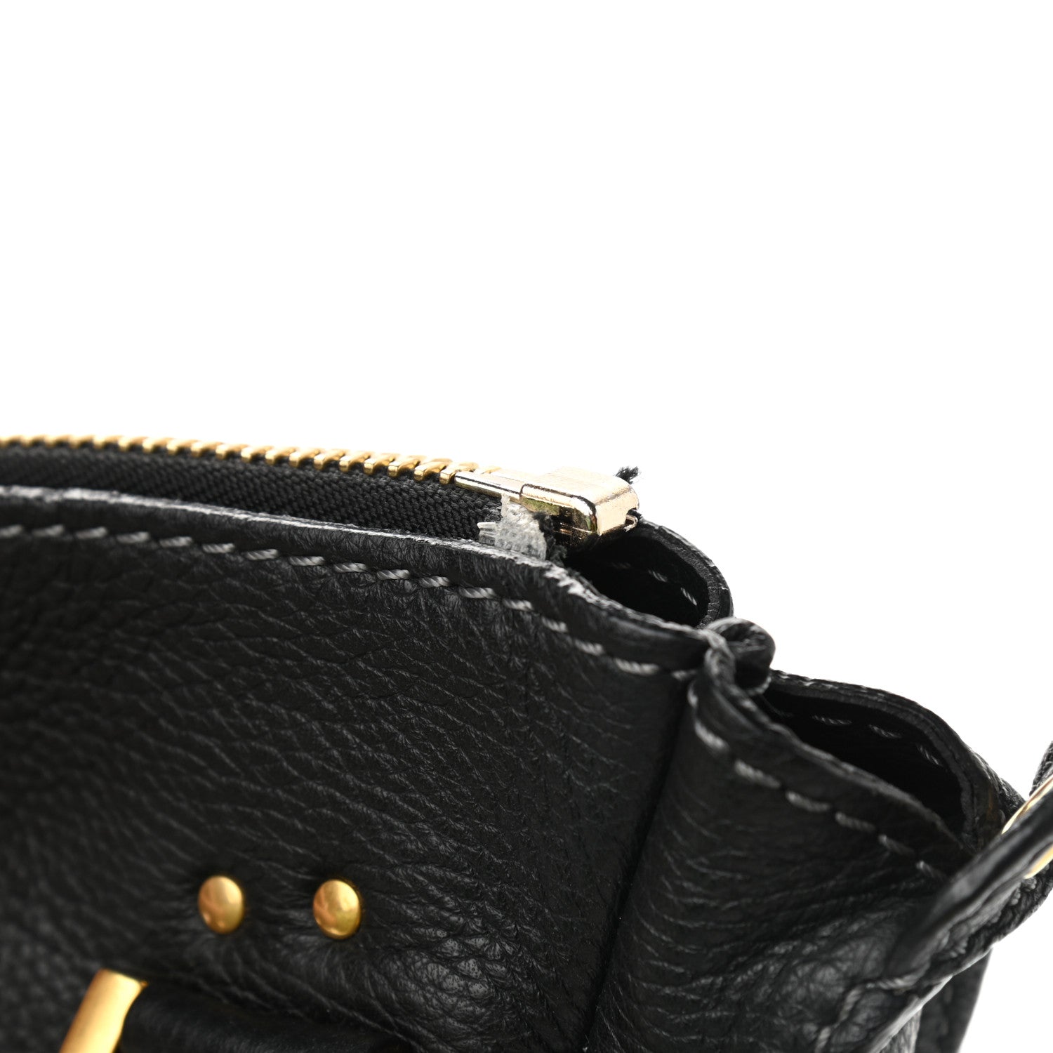 Chloe Calfskin Medium Marcie Satchel Black 10 of 13