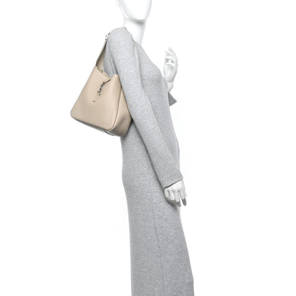 Saint Laurent Smooth Calfskin Small Le 5 A 7 Soft Hobo Sea Salt 2 of 10