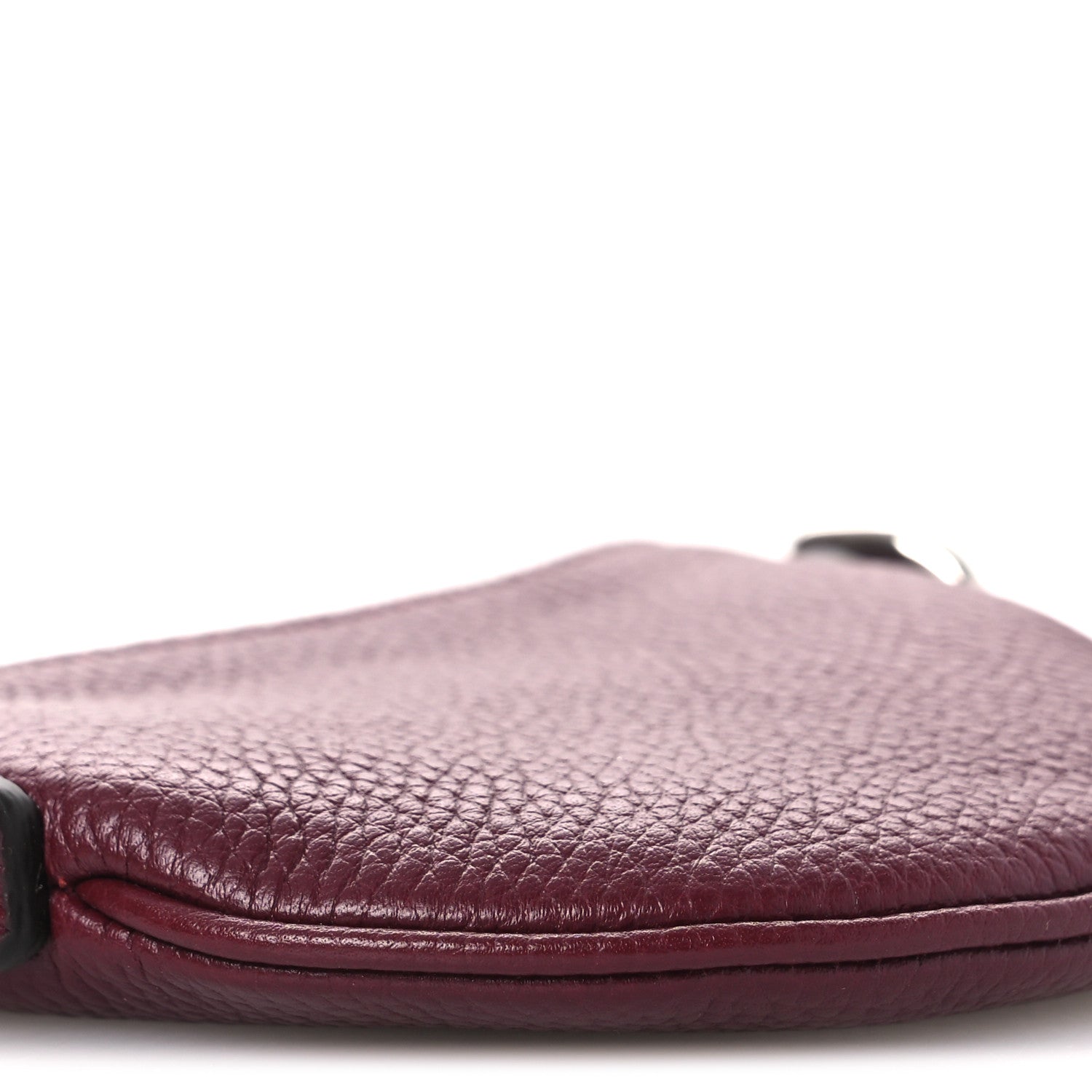 Gucci Pebbled Calfskin Mini B Shoulder Bag Red 9 of 11