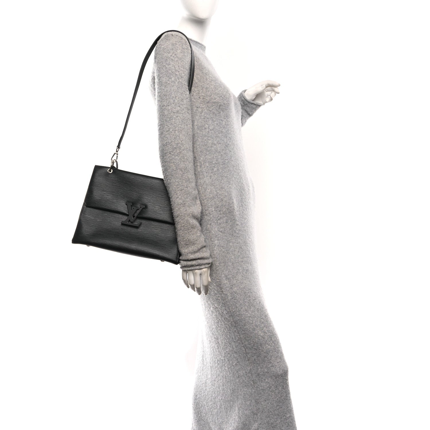 Louis Vuitton Epi Grenelle MM Black 2 of 10