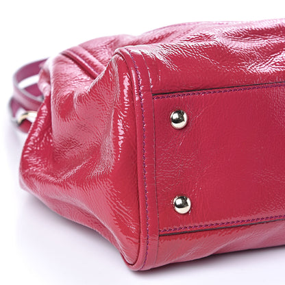 Gucci Patent Small Soho Shoulder Bag Bright Bougainvillea 8 of 11