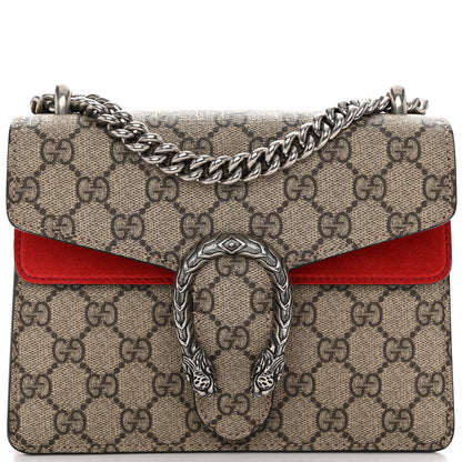 Gucci GG Supreme Monogram Mini Dionysus Shoulder Bag Hibiscus Red 8 of 11