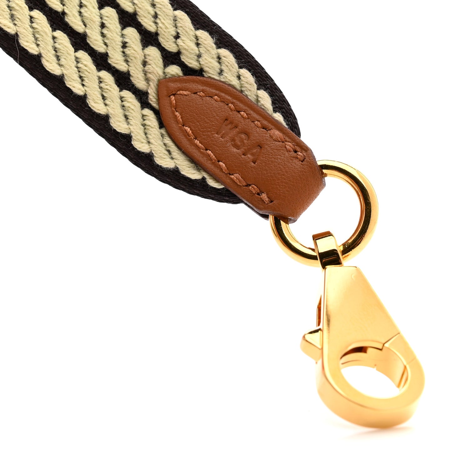 Toile Swift 25mm Sangle Cordage Shoulder Strap Prunoir Jaune Milton Gold