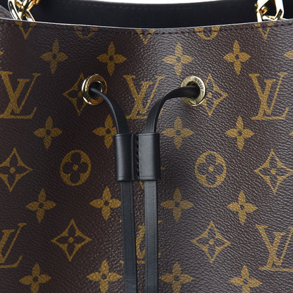 Louis Vuitton Monogram Neonoe MM Black 8 of 9