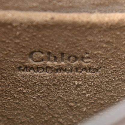 Chloe Calfskin Suede Small Nile Bracelet Bag Motty Grey 6 of 7