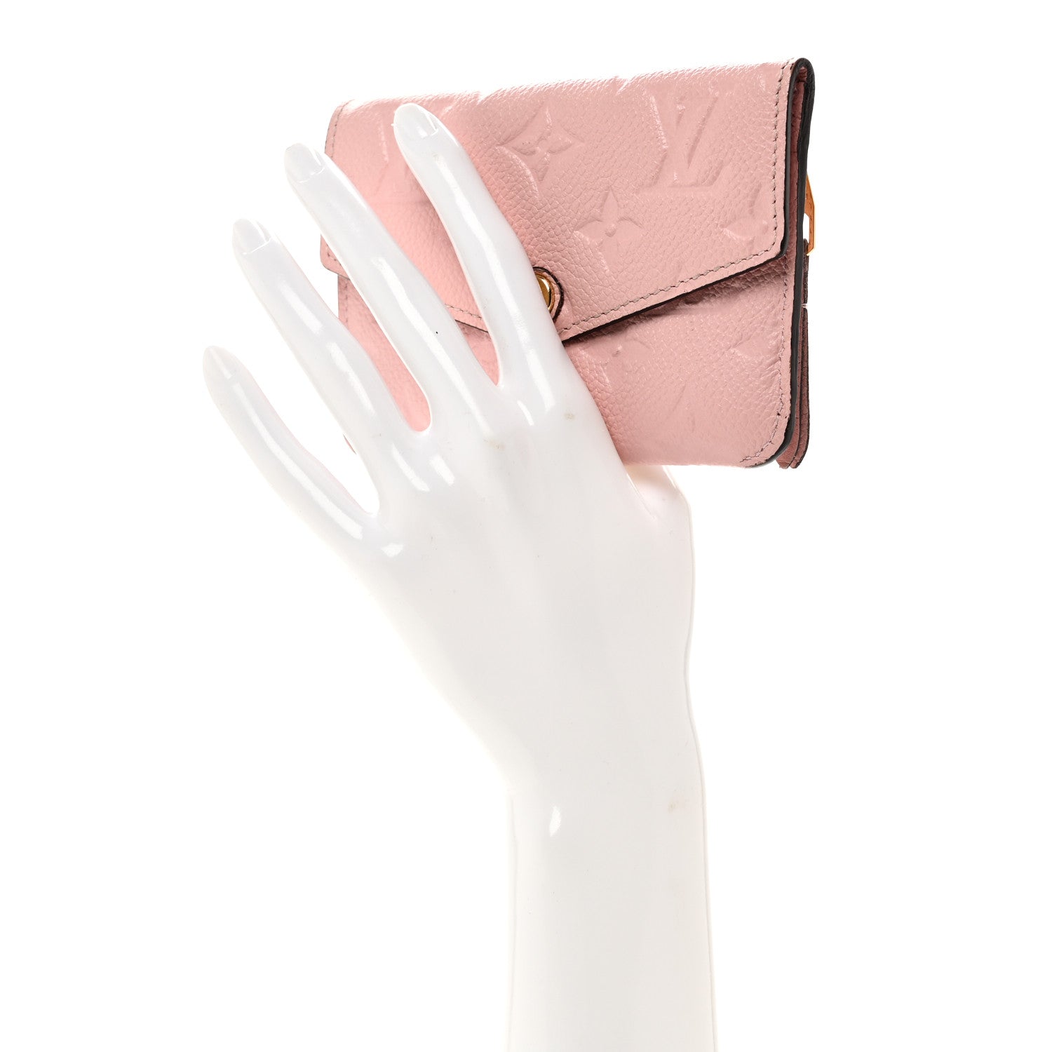 Louis Vuitton Empreinte Key Pouch Rose Ballerine 2 of 8