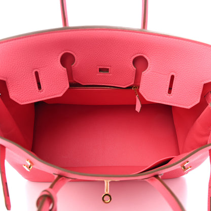 Hermes Togo Birkin 35 Rose Lipstick 7 of 18