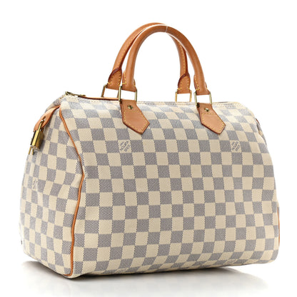 Louis Vuitton Damier Azur Speedy 30 3 of 12