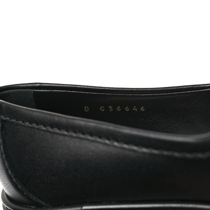 Chanel Lambskin Quilted CC Turnlock Loafers 39 Black 5 of 13